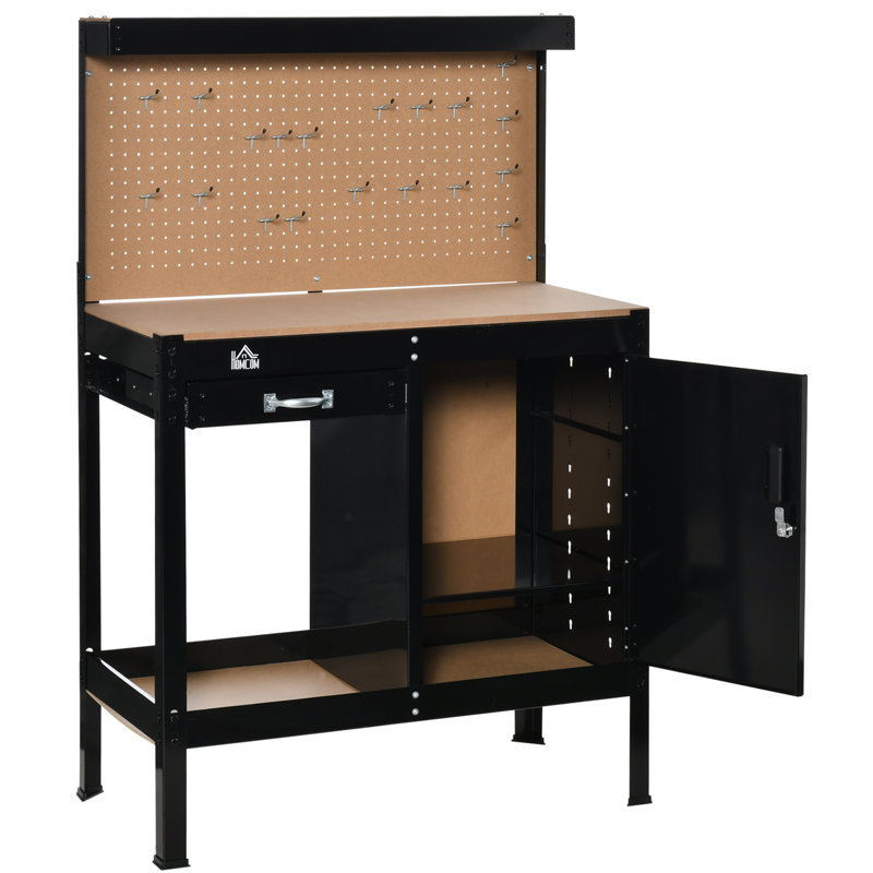 38.75'' W Manufactured Wood Top Workbench