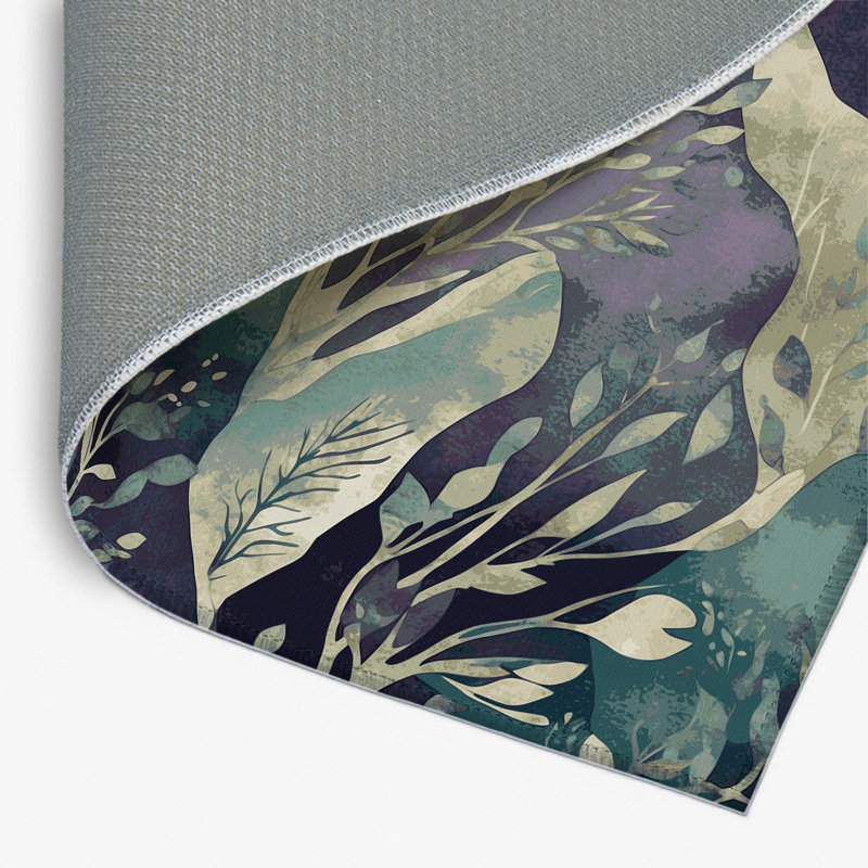 Tapis intérieur et extérieur Verdant Cosmos, Rectangle 5 pi x 7 pi