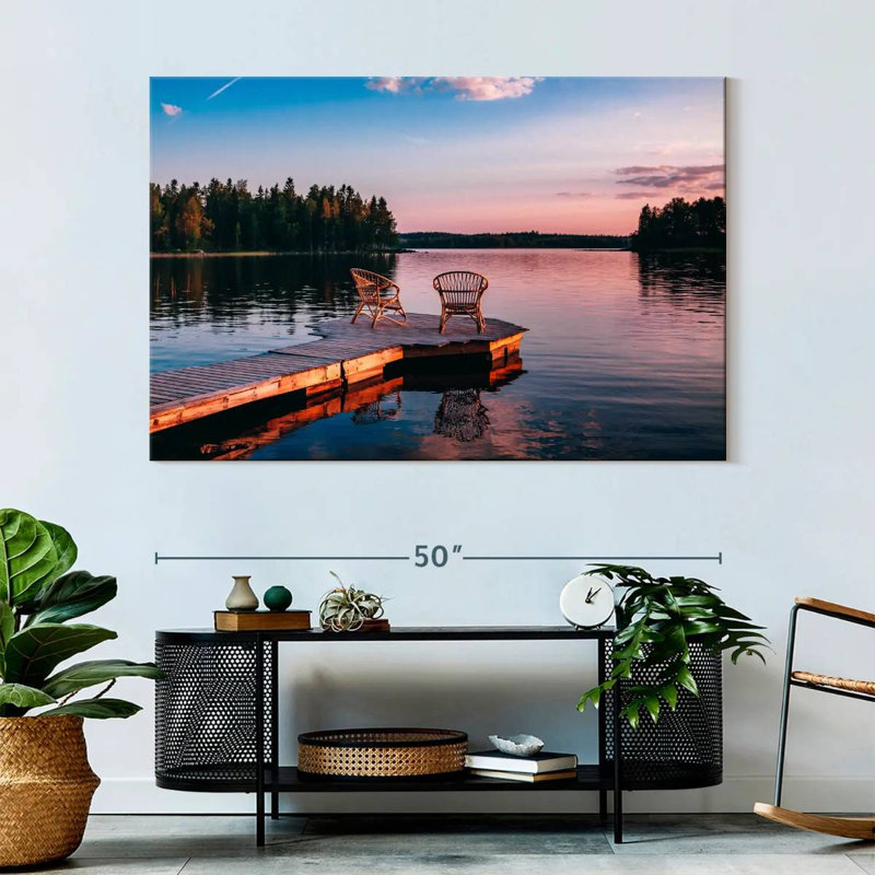 Chaises Aletra sur le quai finlandais, H 34 po x l 51 po