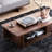 Simple leisure solid wood coffee table low table