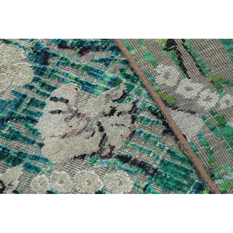 One-of-a-Kind 6' X 12' Hand Knotted Area Rug