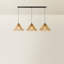 3 - Light Matte Black Pendant-26162306