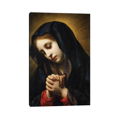 The Virgin Of The Annunciation, C.1653-55 by Carlo Dolci - Wrapped Canvas Painting
