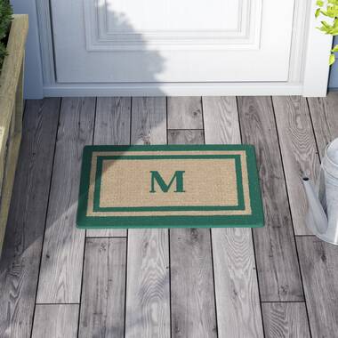 Stansel Plain Outdoor Door Mat Charlton Home Mat Size: 2'6 x 4