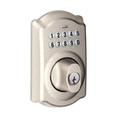 Schlage Keypad Deadbolt with Camelot Trim