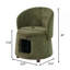 Convertible Pet Friendly Accent Chair with Hidden Pet Nook and Sturdy Support Legs-133996962