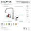Robinet de salle de bain espacé avec ensemble de drain Kaiser-49275004
