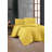 Luxury Quilt Cover Set, 100% Cotton Ranforce, Dark Yellow | Duvet Cover 94.5 x 86.6 inches & 2 Pillowcases 23.6 x 23.6 inches | Button Closure & Envelope Type, Machine Washable, Soft & Durable Fabric-112233329-112233336