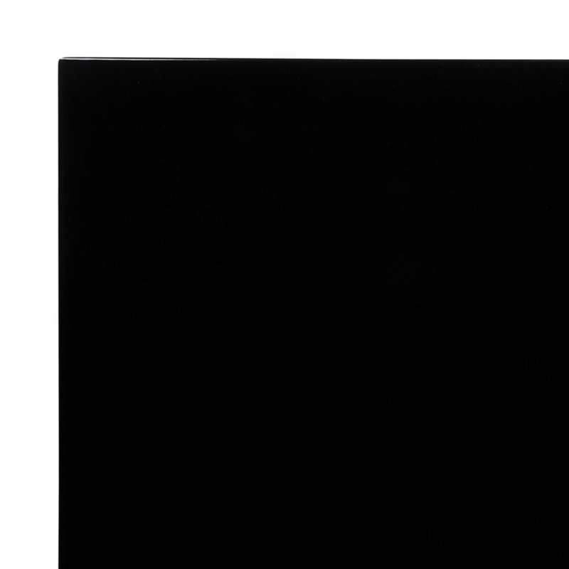 Elite Global Solutions Melamine Platter, Black, 0.5" H x 18" W x 13.5" D