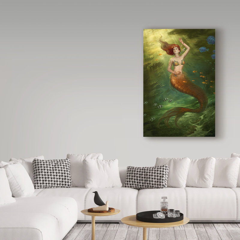 « sous tout le tout », reproduction d’art sur toile tendue, H 32 po x l 22 po x P 2 po