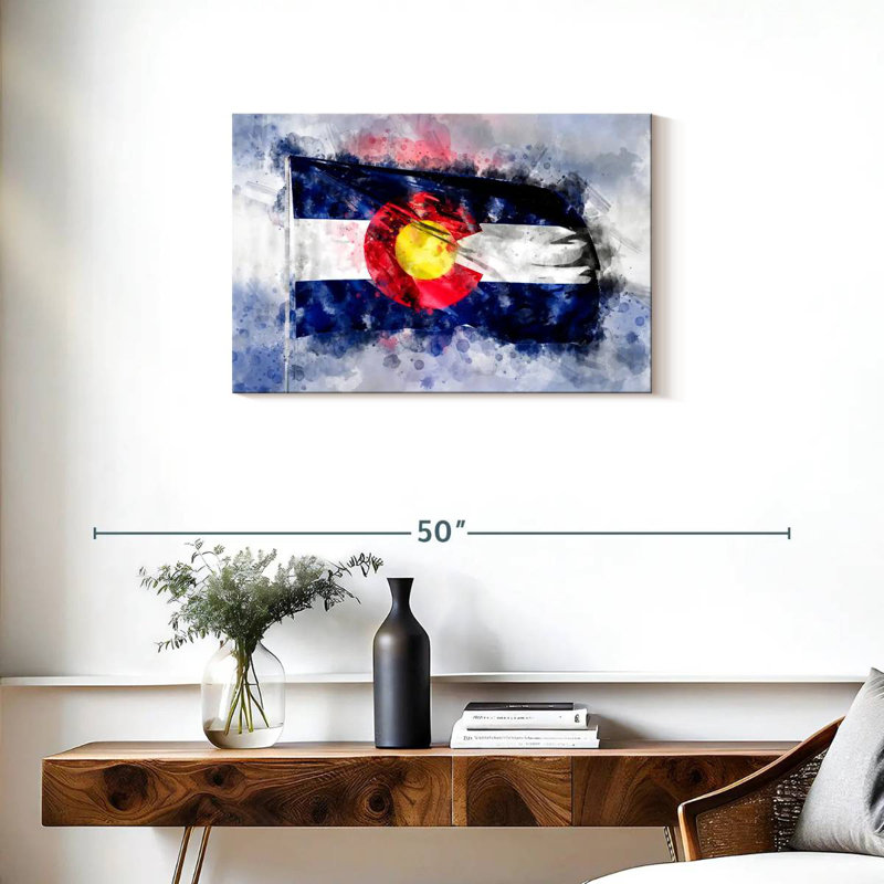 Colorado Flag, 20" H x 30" W