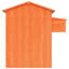 Poulailler en bois 116 po x 64,2 po x 67 po