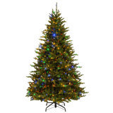 7.5 Ft. Neshanic Valley Spruce Tree With Dual Color® Led Lights