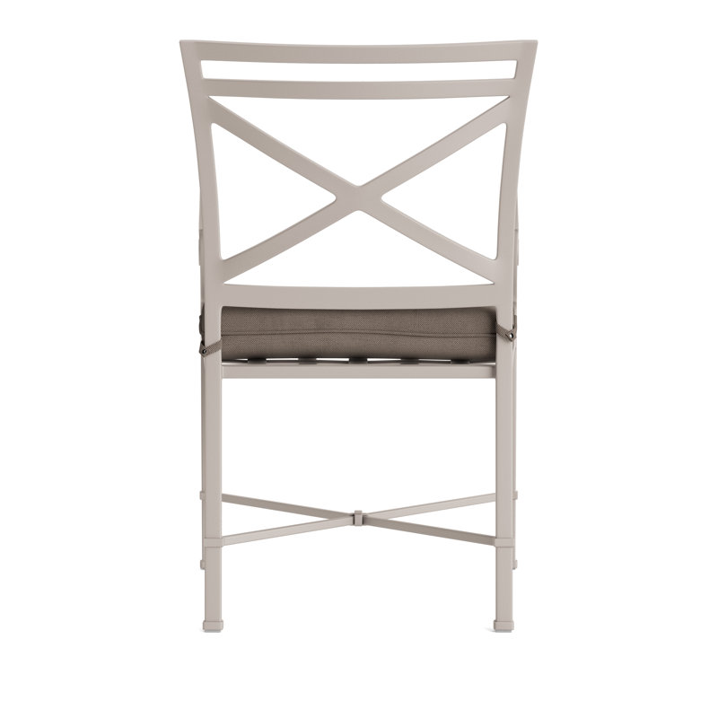 Venetian Outdoor Lounge Chair, Fusion Charcoal, Dove Smooth