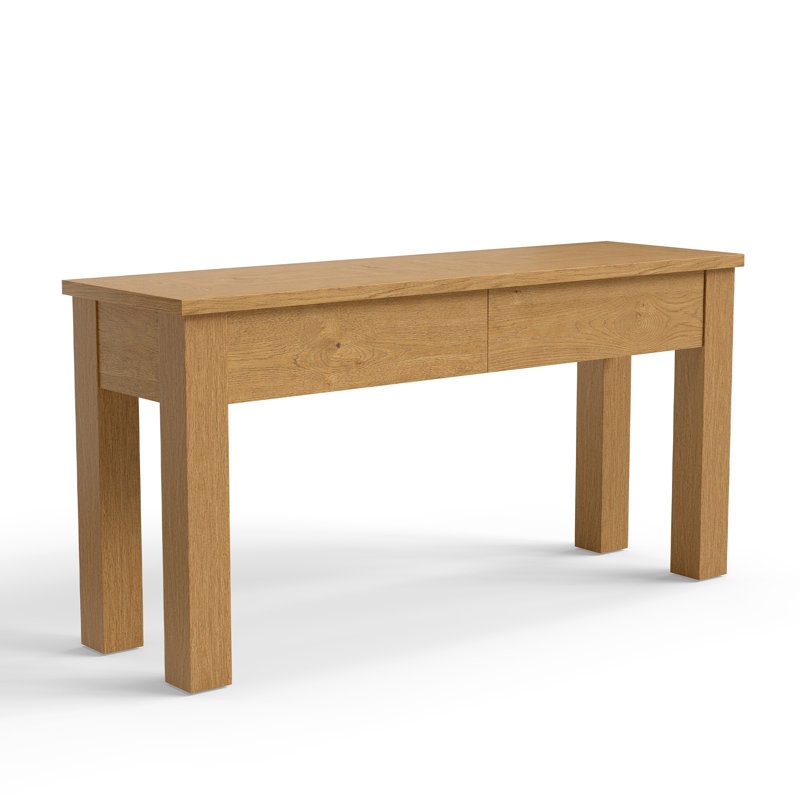 Dutton Console Table, Chêne de ton moyen
