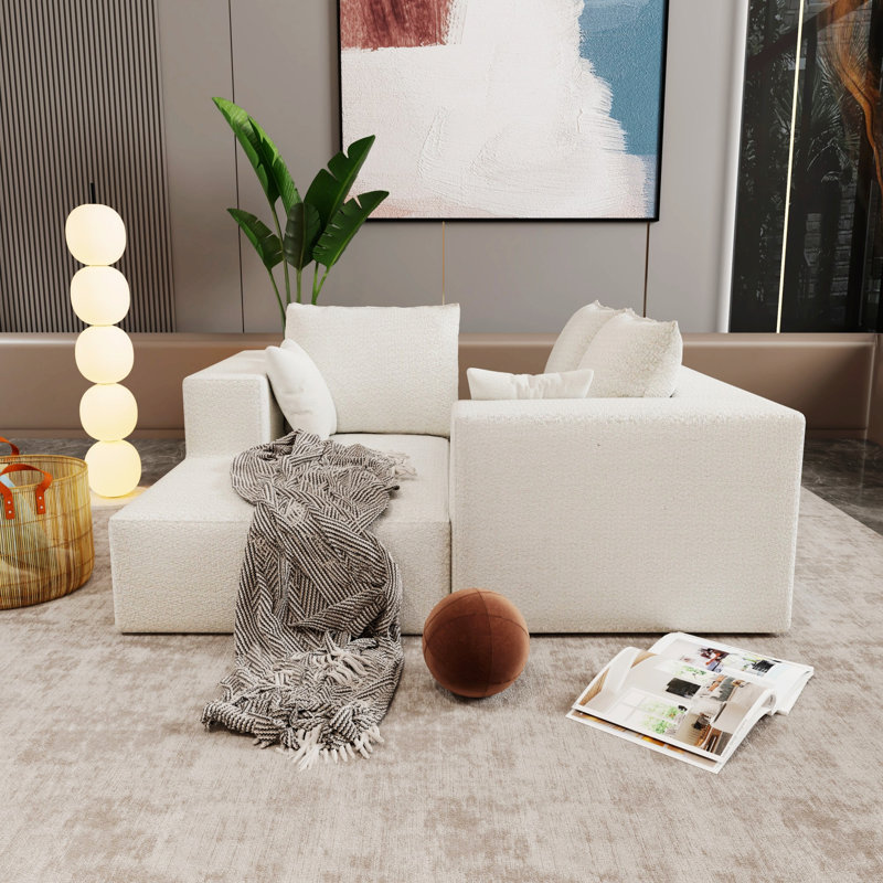 Combination Upholstered Sofa For Living Room