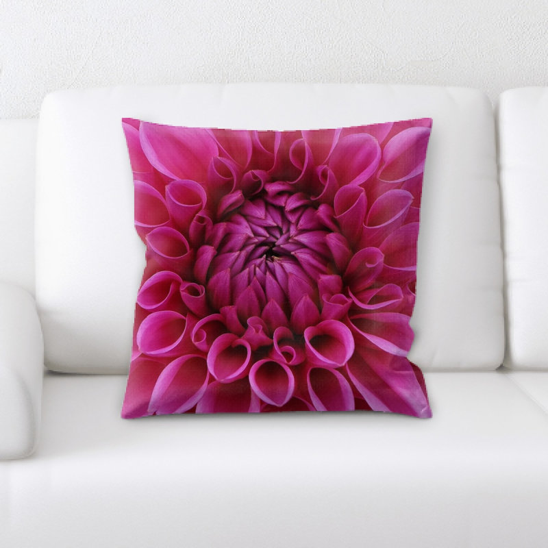Housse et insert de coussin carré Dahlia