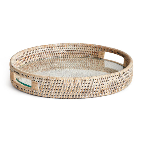 Mariska Round Glass Tray