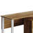 Modern Workspace Desk with 3-Drawer Mobile Pedestal – Light Oak-1546253373