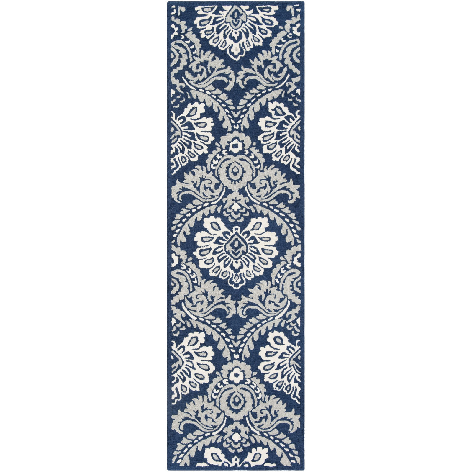 Tansy Handmade Wool Rug, Runner 2'3" x 8'