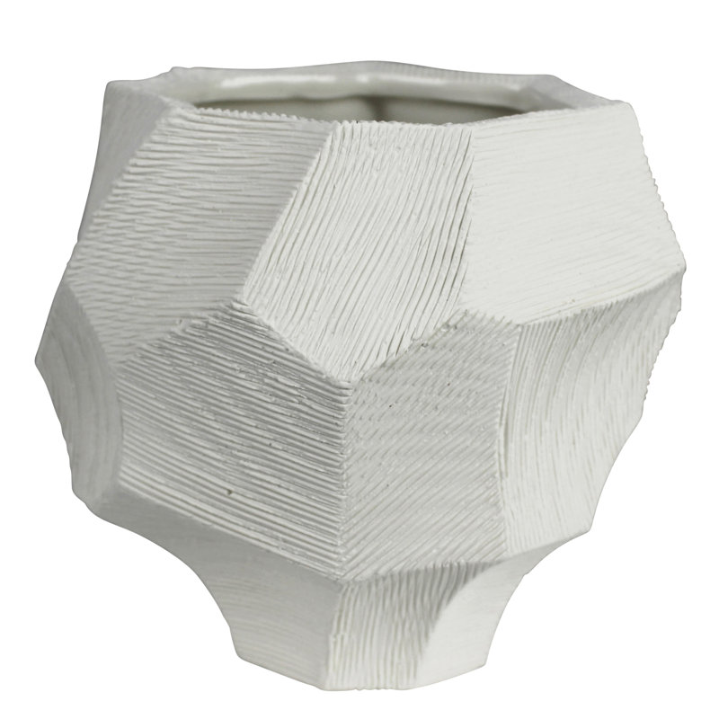 Petit vase à sculpture moderne Jiana
