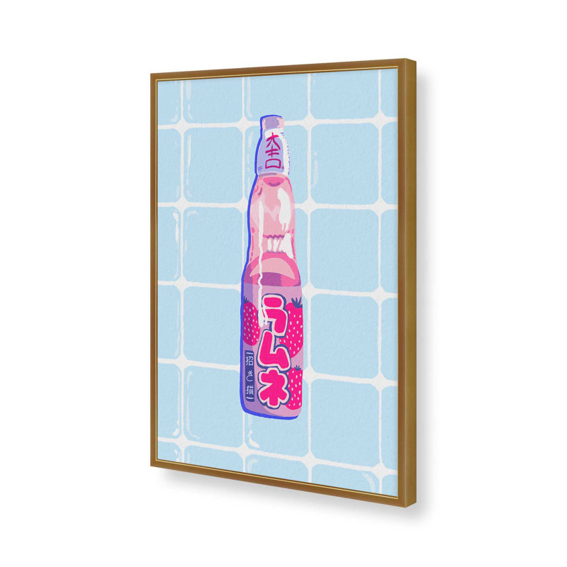 «Kitchen Snacks II» par BigBadMullet, reproduction d'art sur toile, H 16 po x l 12 po, Doré