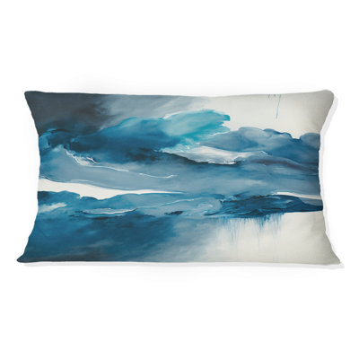 Coussin Feeling Honolulu Blue III - Abstract