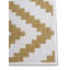Reversible Flatweave Ocher/Ivory Rug-88123143