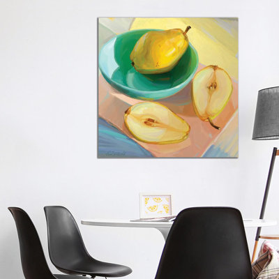 Pair Of Pears by Svetlana Zyuzina - No Frame Gallery-Wrapped Canvas Giclée on Canvas