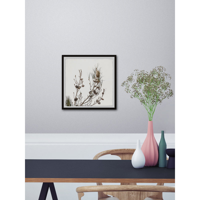 Almost Leafless - Single Picture Frame Painting, 51 cm H x 51 cm W