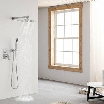 Système de douche complet avec valve brute
