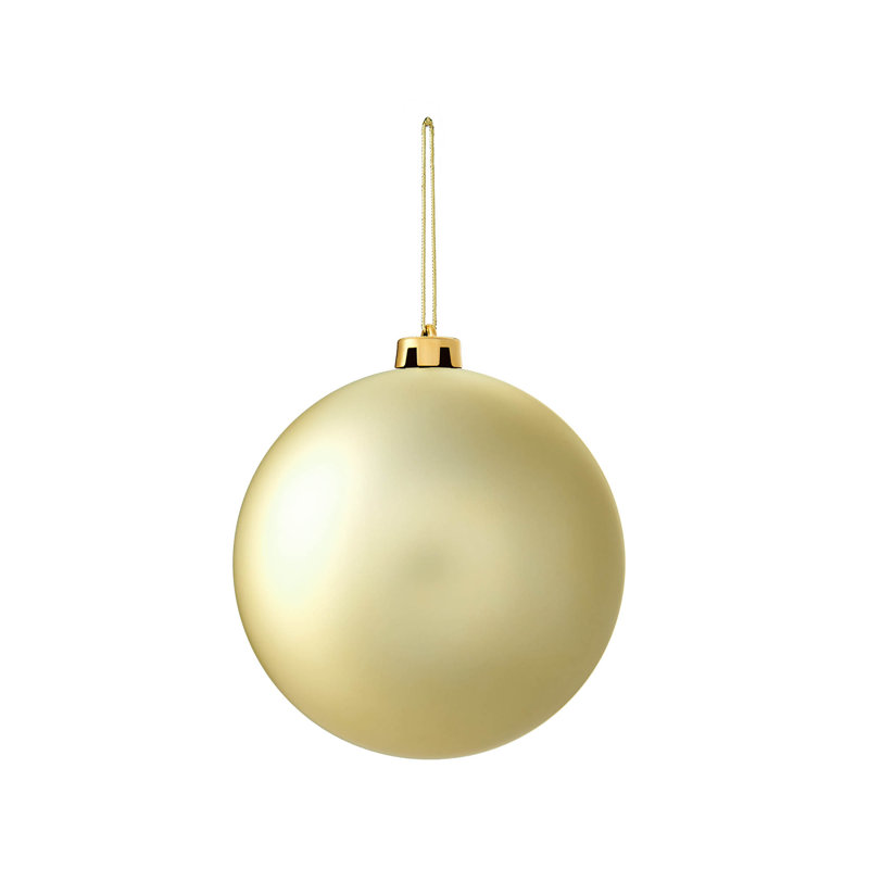 17.5cm Plastice No Bauble