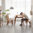 Hrefna Natural Oak Wood For Dining Bench Table Bench For Living Room,Wood Bech,Entry Bench