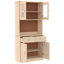 Alizea 77cm Solid Wood Sideboard-631800603