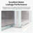 Sliding Frameless Soft-Close Shower Door For Bathroom-117950974