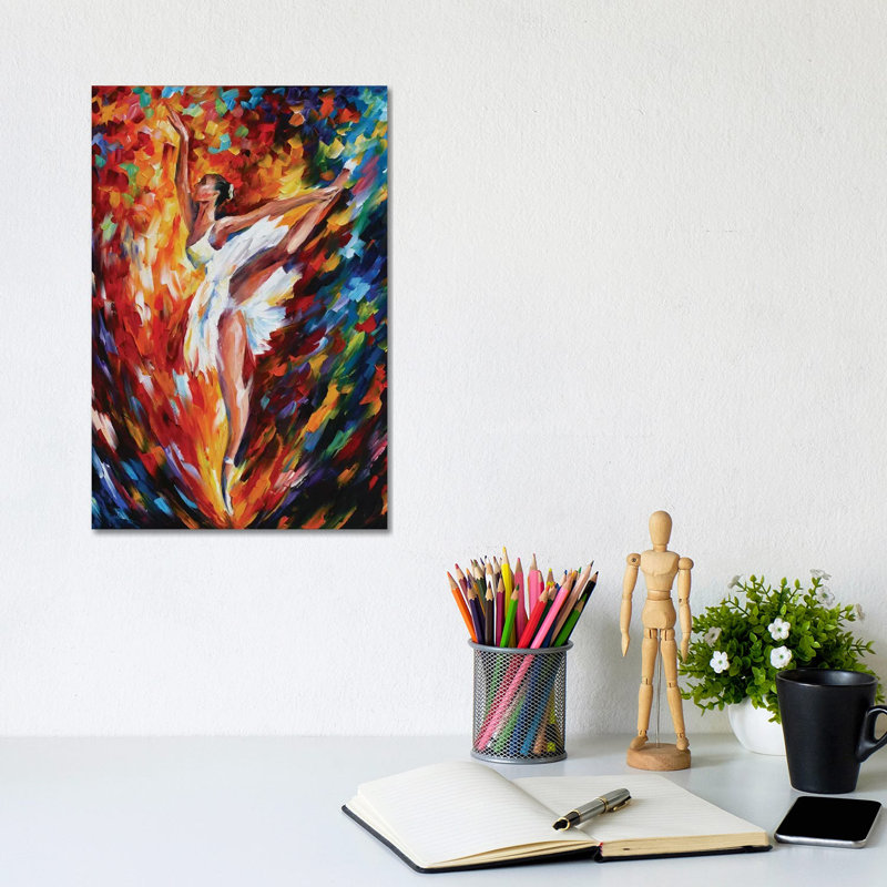 Flight 1 Piece Painting on Canvas, 20.32 cm H x 30.48 cm W, Wrapped Canvas