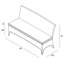 Arbor Outdoor Dining Bench-58369543