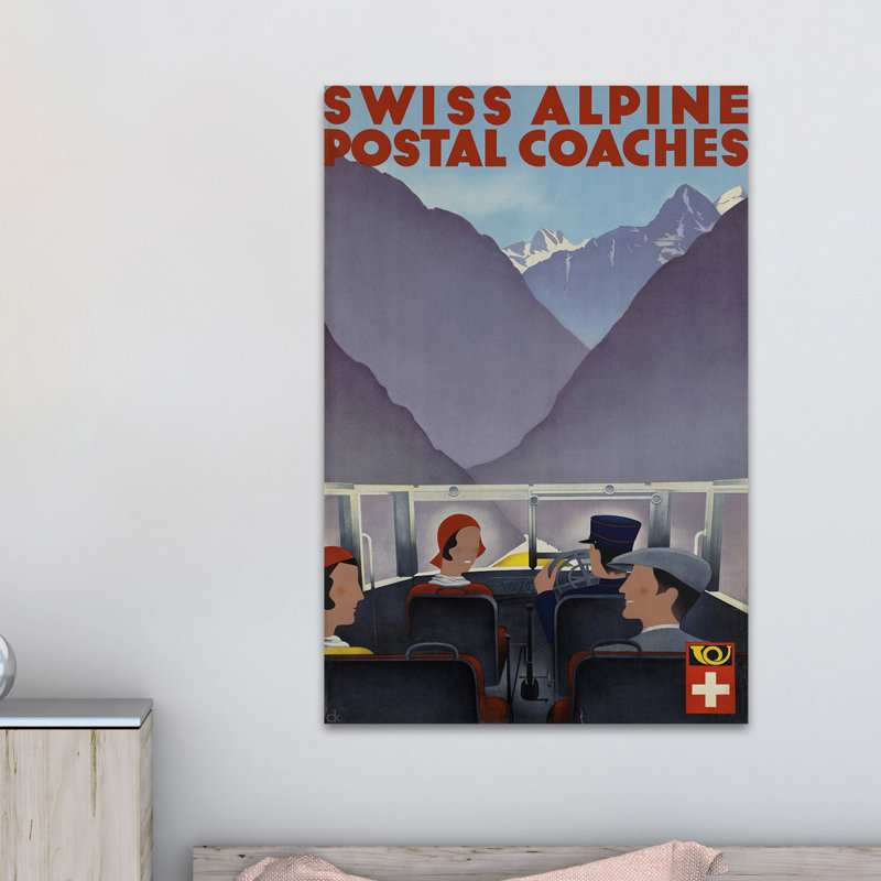 No Frame Print on Canvas, 114cm H x 76cm W