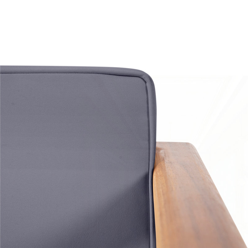 Fauteuils club d'extérieur, Gris