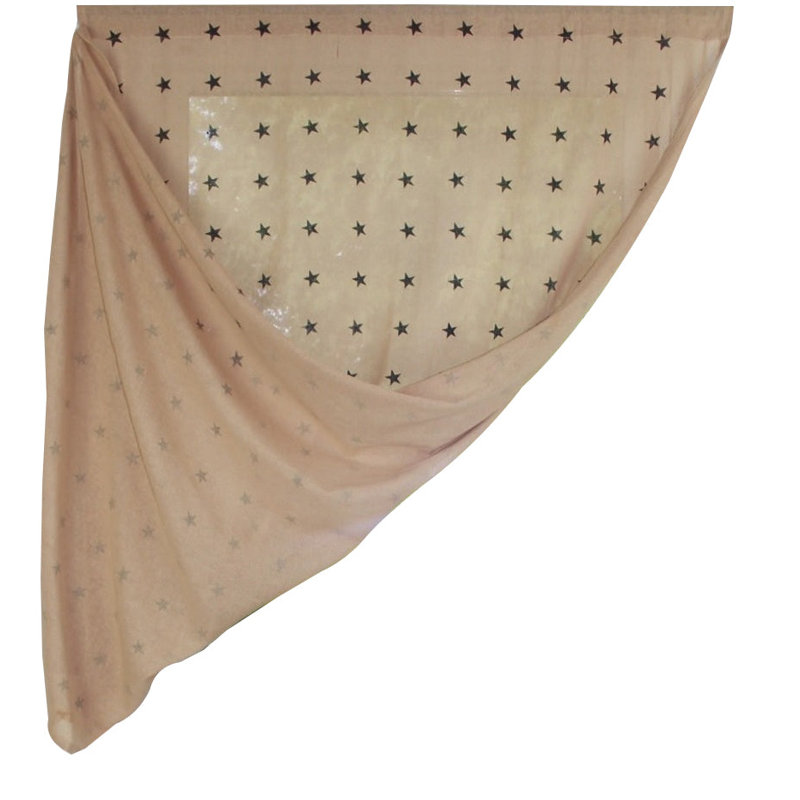     Rideau simple en coton Abruscato, 40 po x 63 po