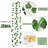 Fake Vines 12 Pack 86 FT Artificial Plant with 100 LED String Light