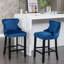 Tabouret de comptoir rembourré 26,70 po Tevy-1005414986-983889690
