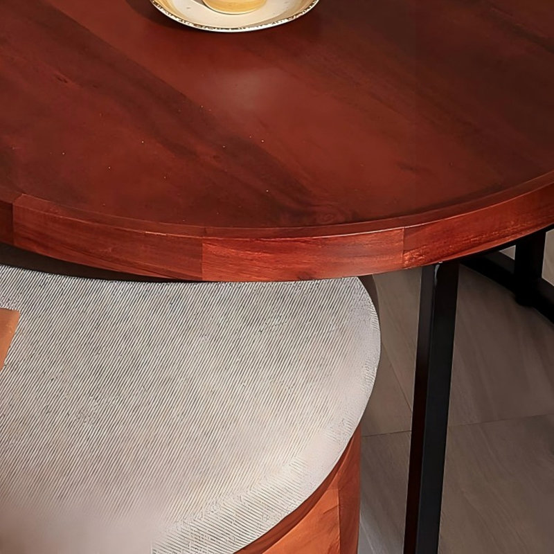 Table basse gigogne avec repose-pieds et rangement