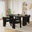 Double Pedestal Dining Set with Chairs-1417079162-1417079163