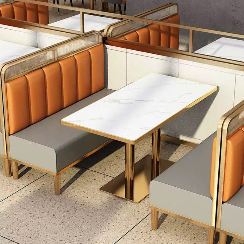 Banc rembourré en similicuir Eulane