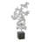 Fansler Handmade Polystone Sculpture with Dark Grey Block Base-735588316-735588317