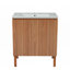 Meuble-lavabo antique 30 po avec lavabo en céramique