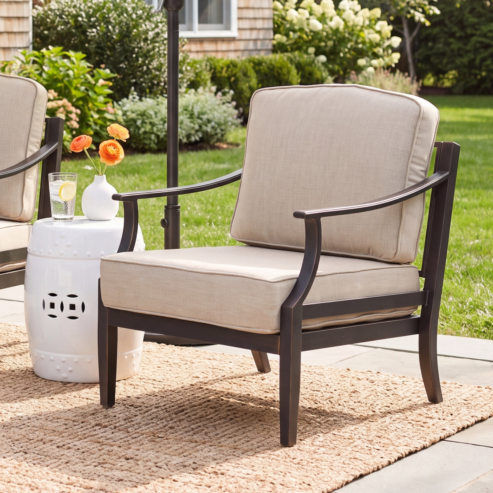 Tamarin Sunbrella® Patio Lounge Chair