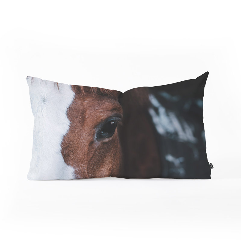 Coussin lombaire à cheval ingrid beddoes