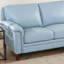 Marineta 61.5'' Genuine Leather Loveseat-1005261273